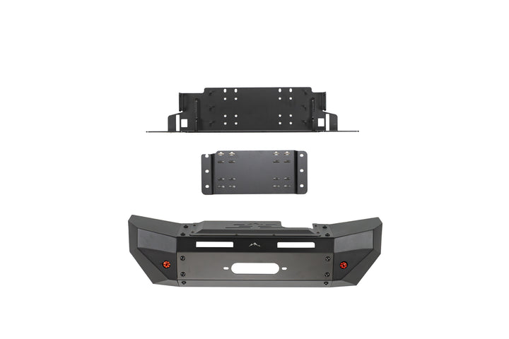 Paraurti Anteriore Acciaio "FIGHTER" con Porta Verricello - Prodotti e accessori per la tua Jeep® - Rock's 4x4