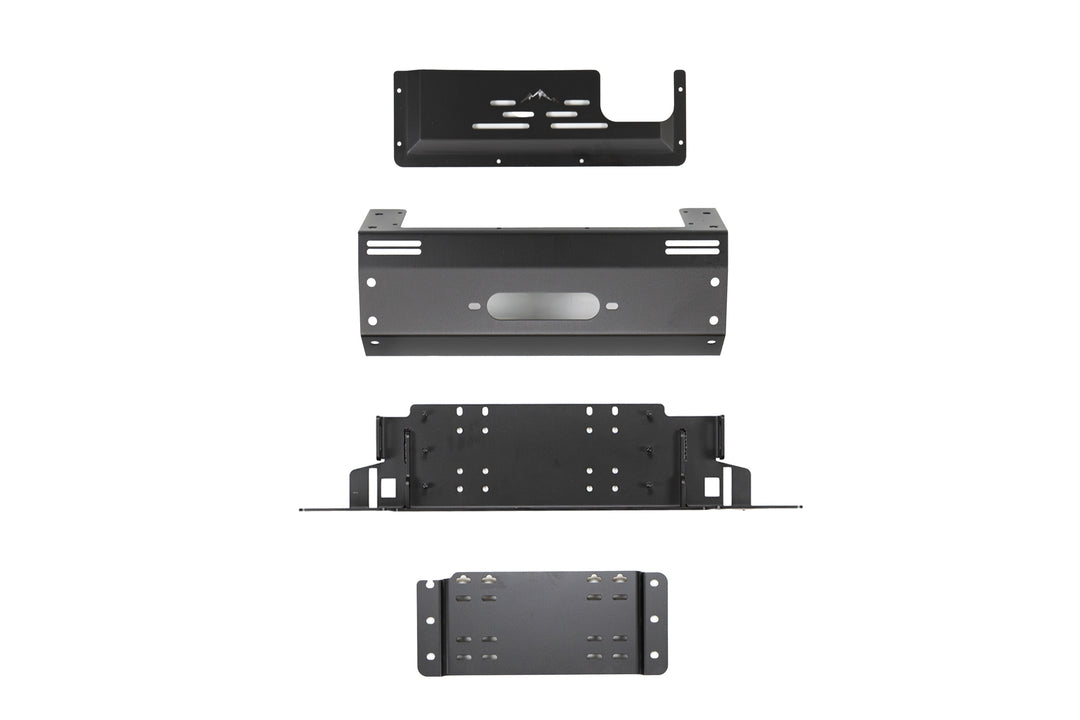 Modulo Centrale con Porta Verricello "STEALTH" - Prodotti e accessori per la tua Jeep® - Rock's 4x4