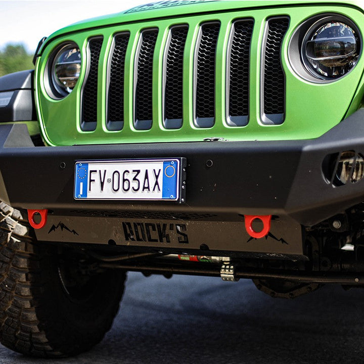 Piastra Paratiranteria in Alluminio per Paraurti Anteriore "CHALLENGER" - Prodotti e accessori per la tua Jeep® - Rock's 4x4