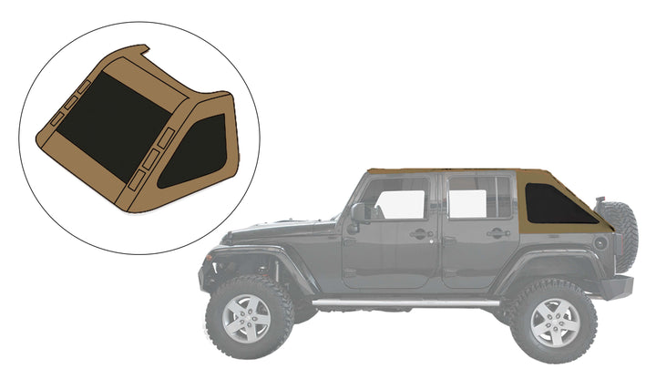 SUNTOP® Fast Back U4 - Prodotti e accessori per la tua Jeep® - Rock's 4x4