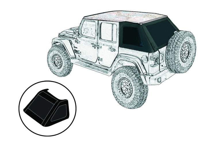 SUNTOP® Top + Fastback U4 - Prodotti e accessori per la tua Jeep® - Rock's 4x4