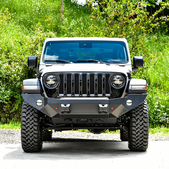 Paraurti Anteriore Acciaio "STEALTH" (Prova Pedone) - Prodotti e accessori per la tua Jeep® - Rock's 4x4