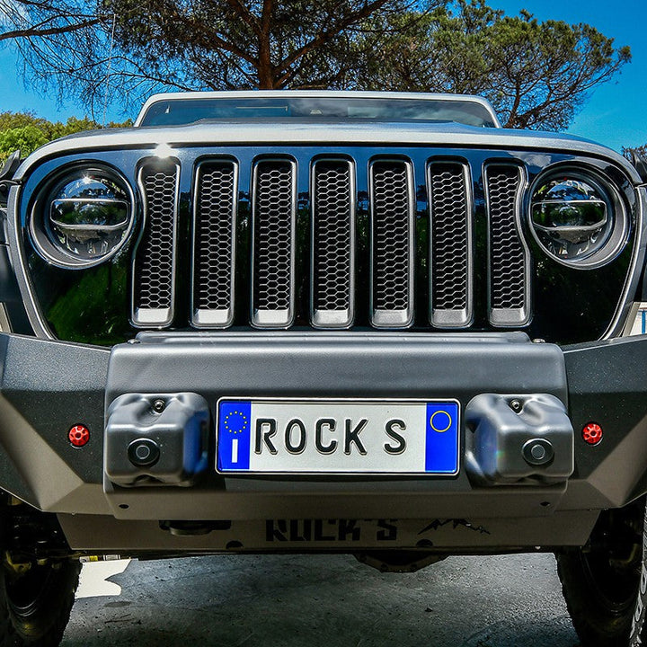 Paraurti Anteriore Acciaio "STEALTH" (Prova Pedone) - Prodotti e accessori per la tua Jeep® - Rock's 4x4