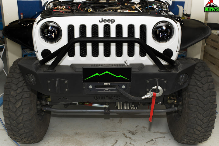 Porta Targa Anteriore - Prodotti e accessori per la tua Jeep® - Rock's 4x4